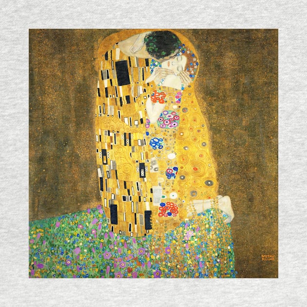 Gustav Klimt The Kiss by fineartgallery